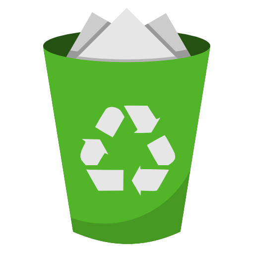 Recycle bin PNG transparent image download, size 512x512px