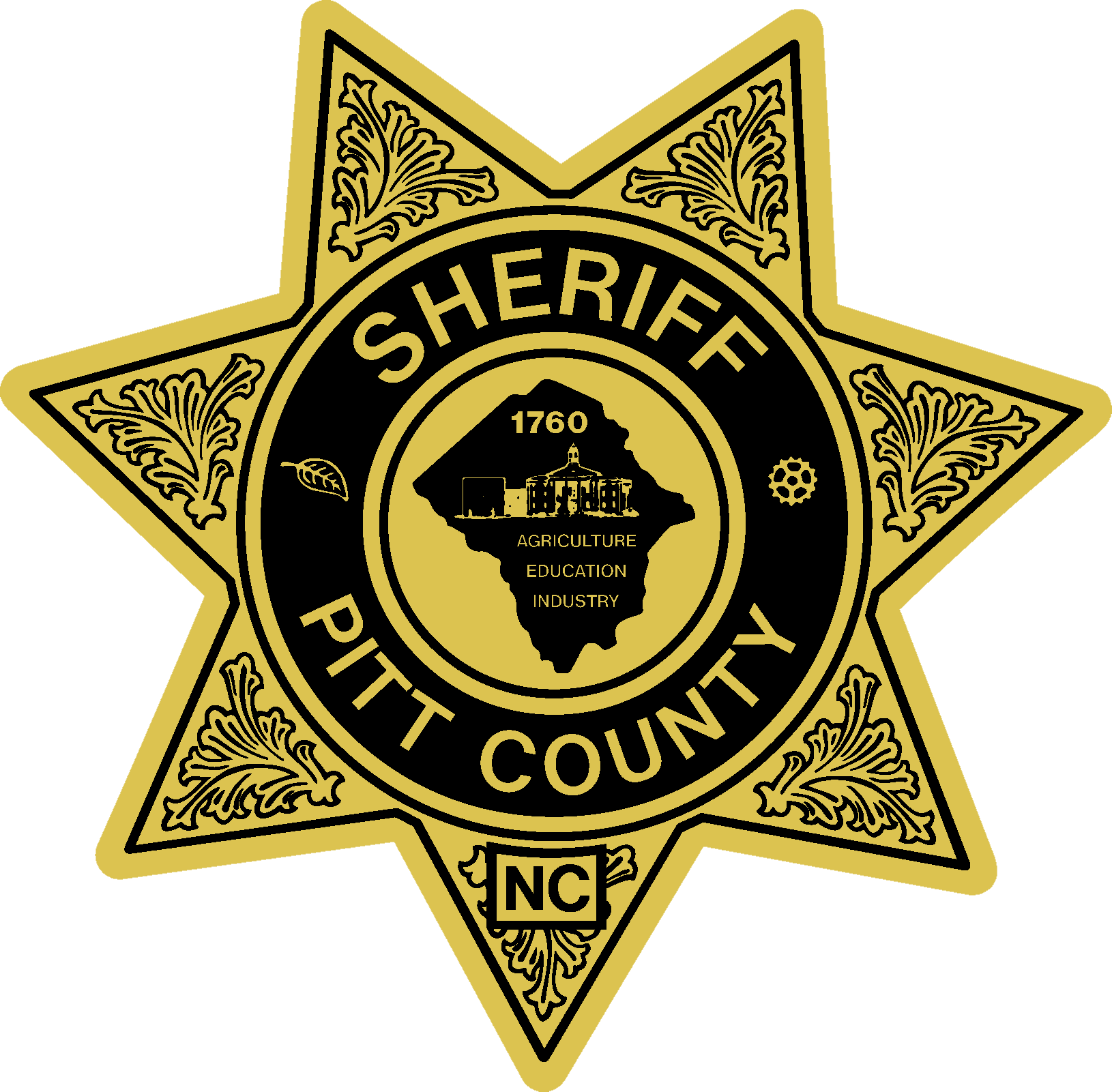 Sheriff badge PNG transparent image download, size 1630x1601px