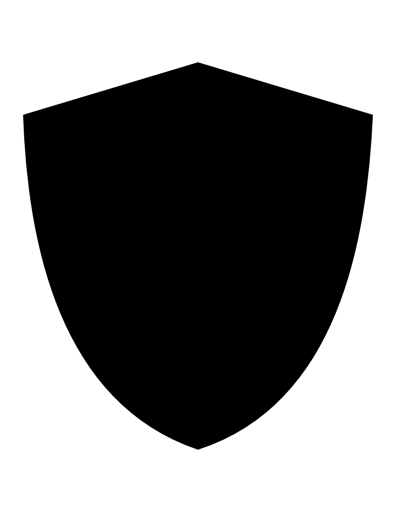 black siluet shield PNG image, free picture download transparent image