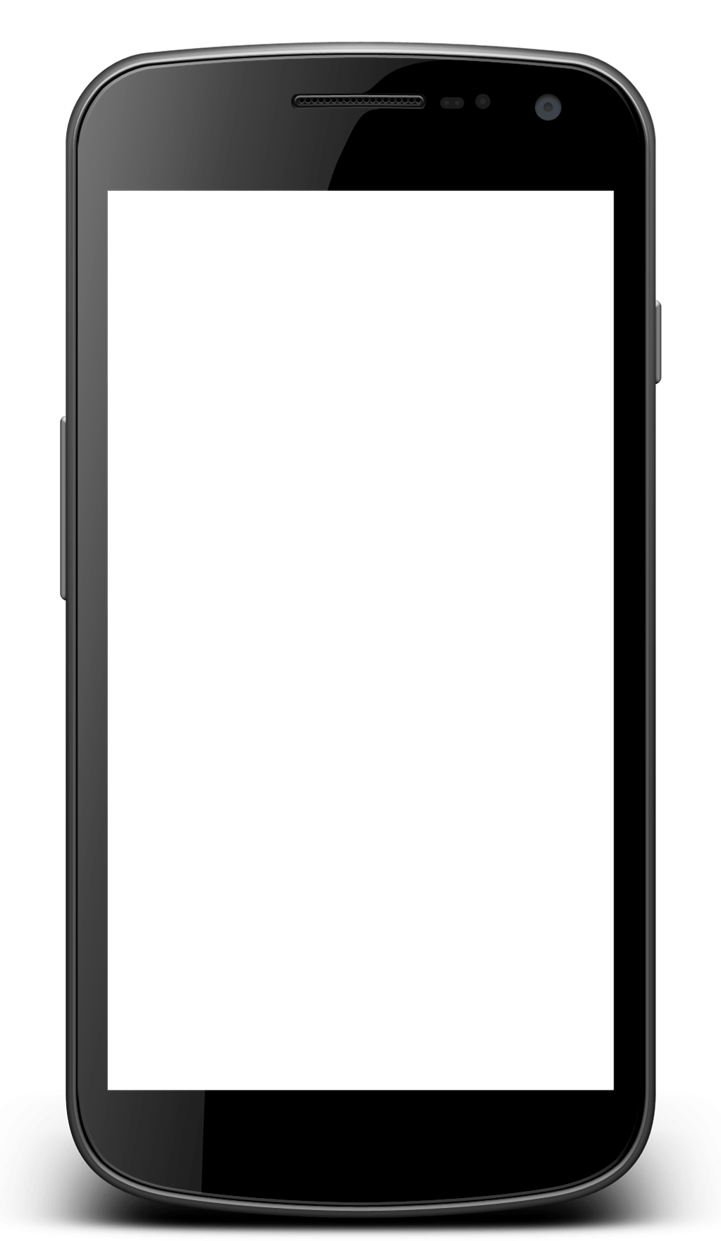 Smartphone in hand PNG transparent image download, size 1023x1761px