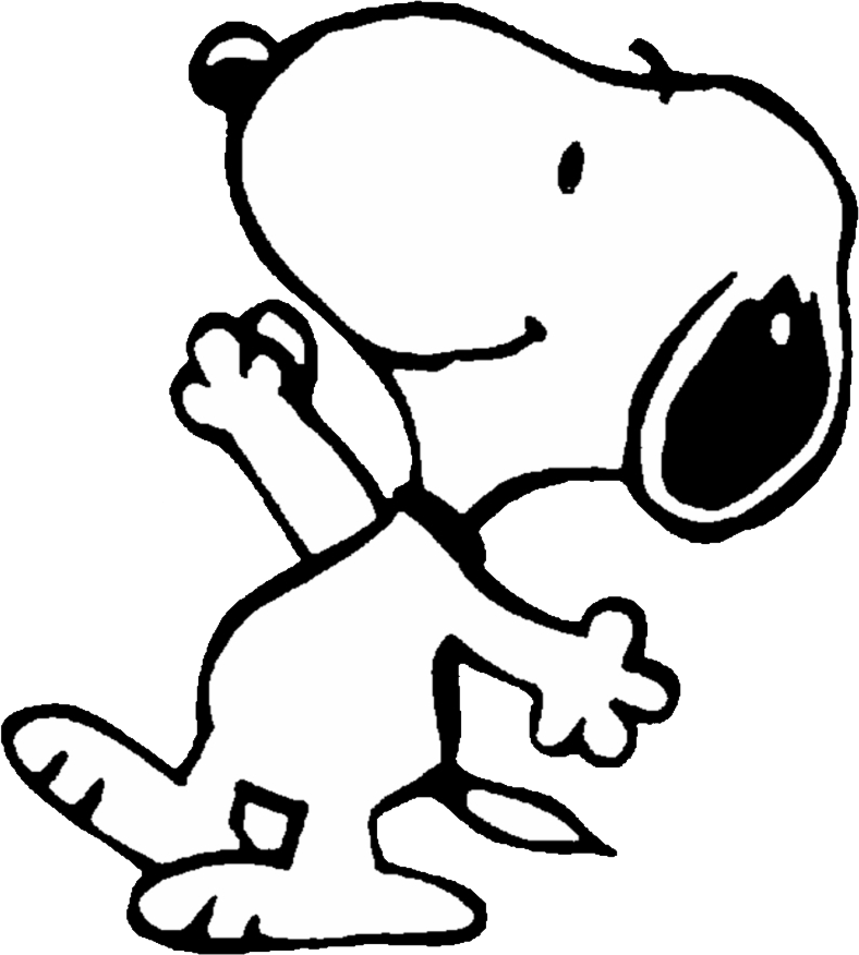 Snoopy PNG transparent image download, size 788x876px