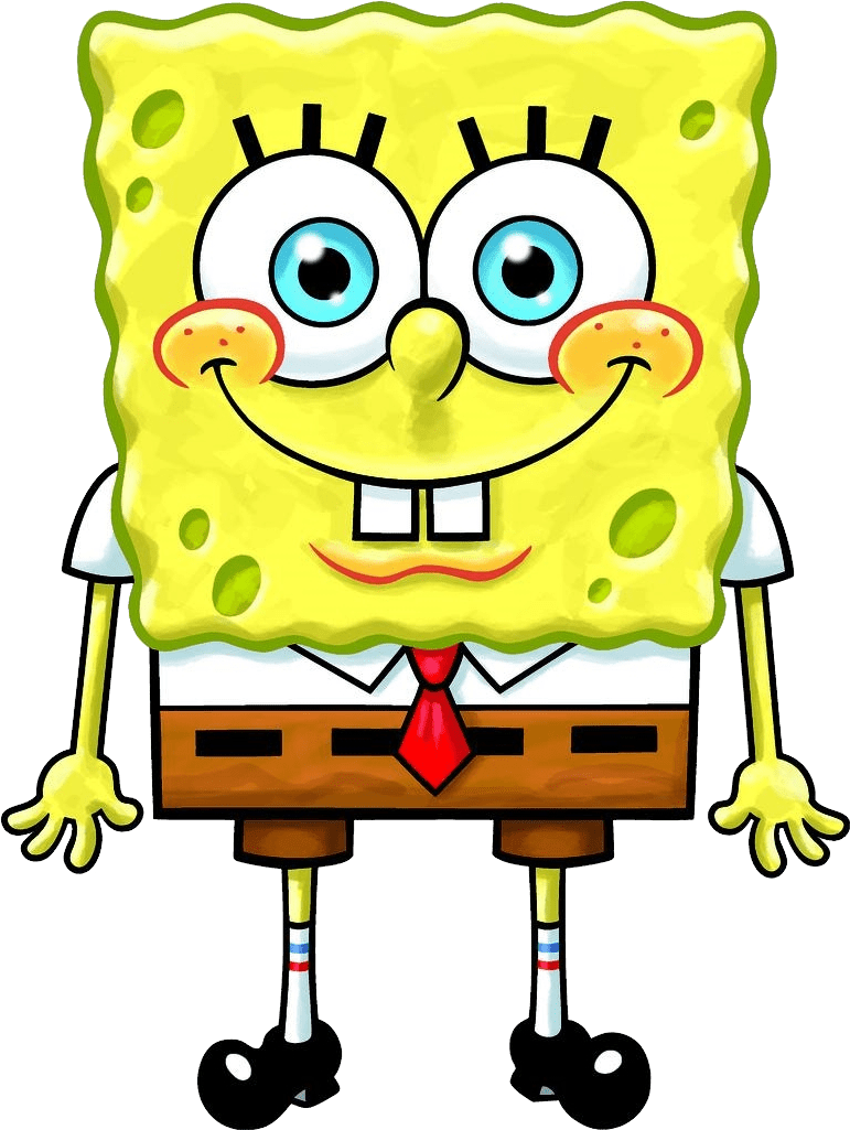SpongeBob PNG transparent image download, size: 771x1025px
