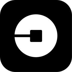 Uber logo PNG transparent image download, size: 300x300px