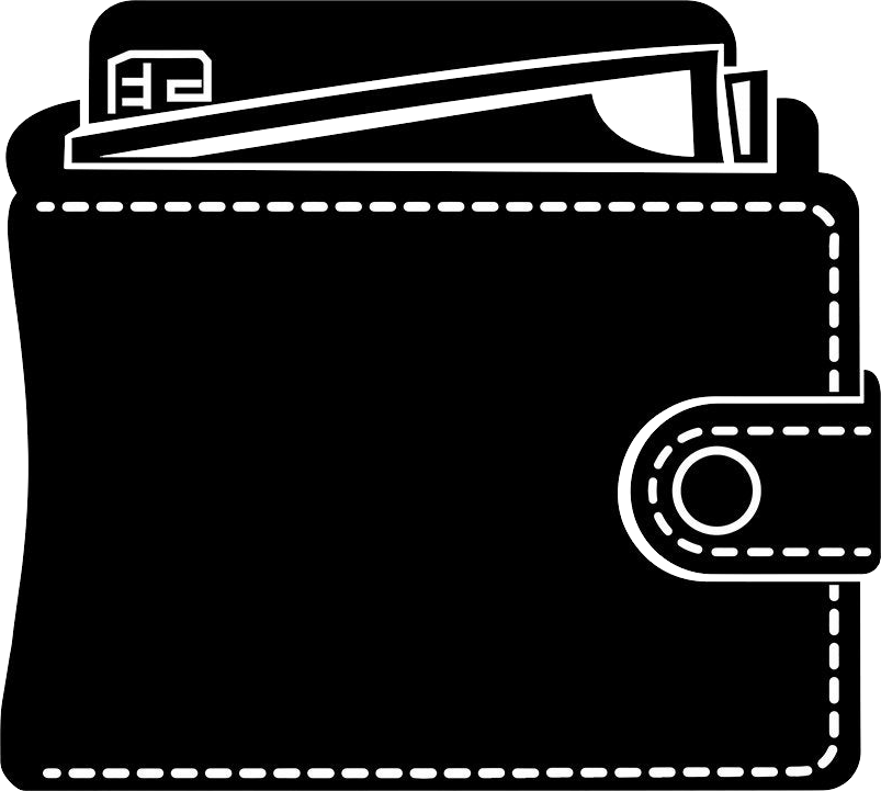 Wallet PNG transparent image download, size 803x721px