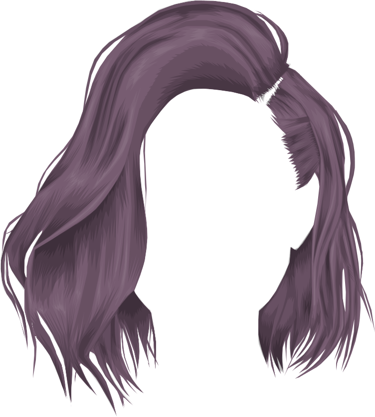 Hair wig PNG transparent image download, size 752x837px