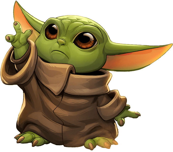 image Yoda PNG baby transparent image download, size 705x620px