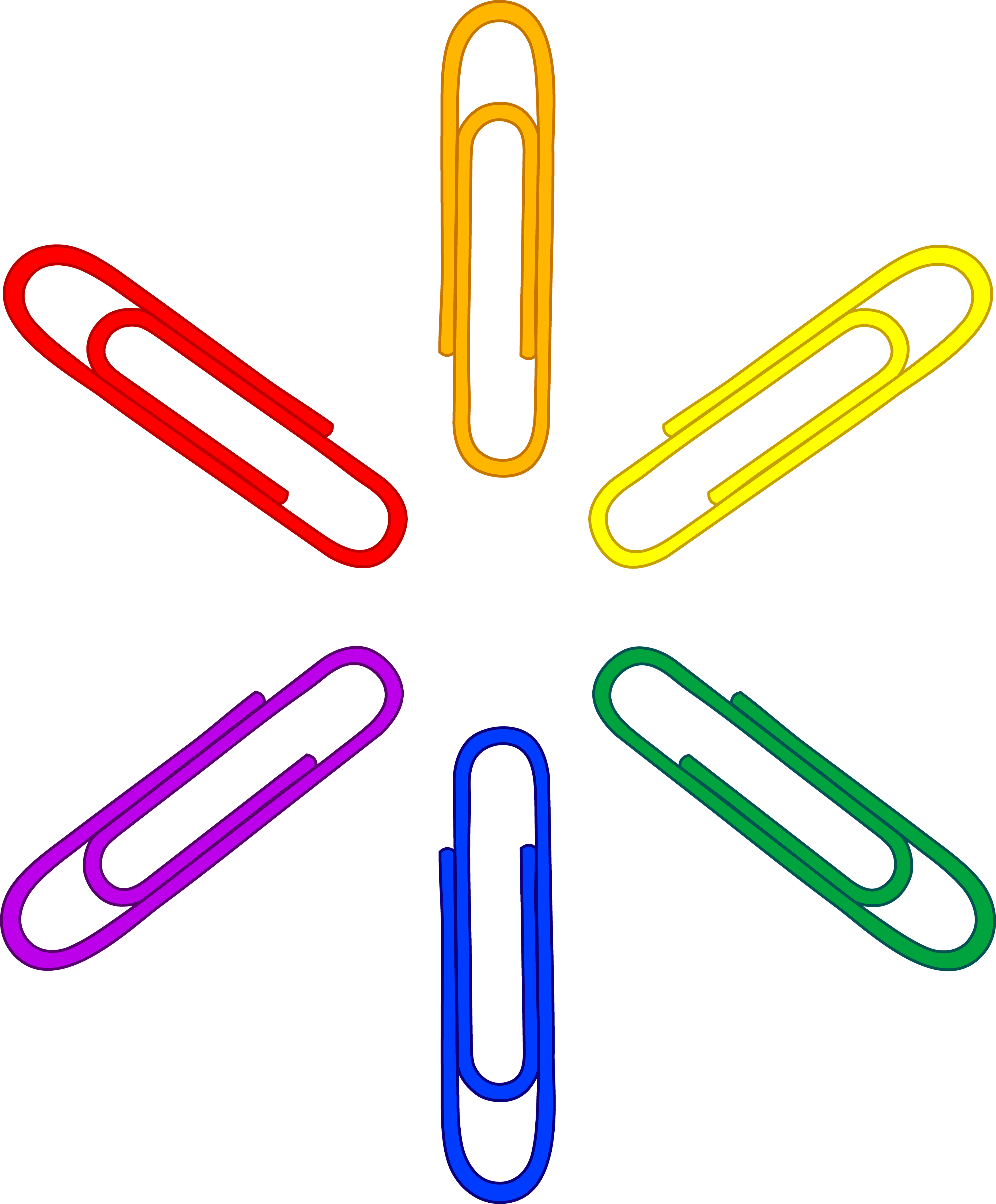 Paper clip PNG transparent image download, size 3721x4500px