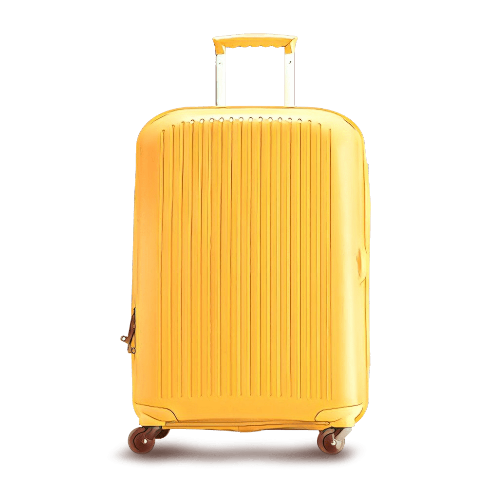 Baggage, trolley bag PNG transparent image download, size 1000x1000px