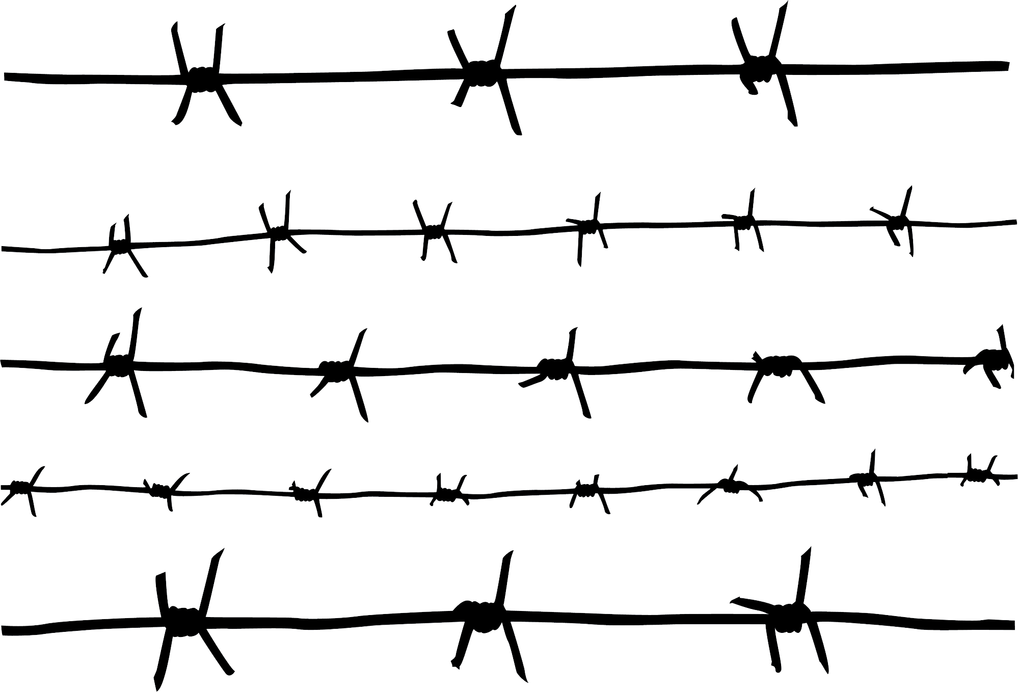 Barbed wire PNG