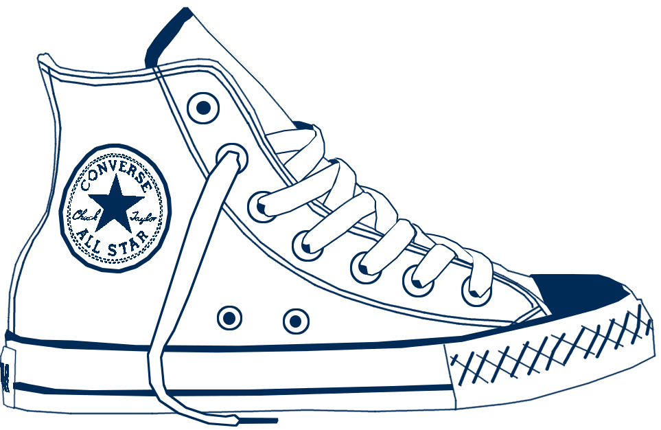 Converse shoes PNG transparent image download, size 963x626px