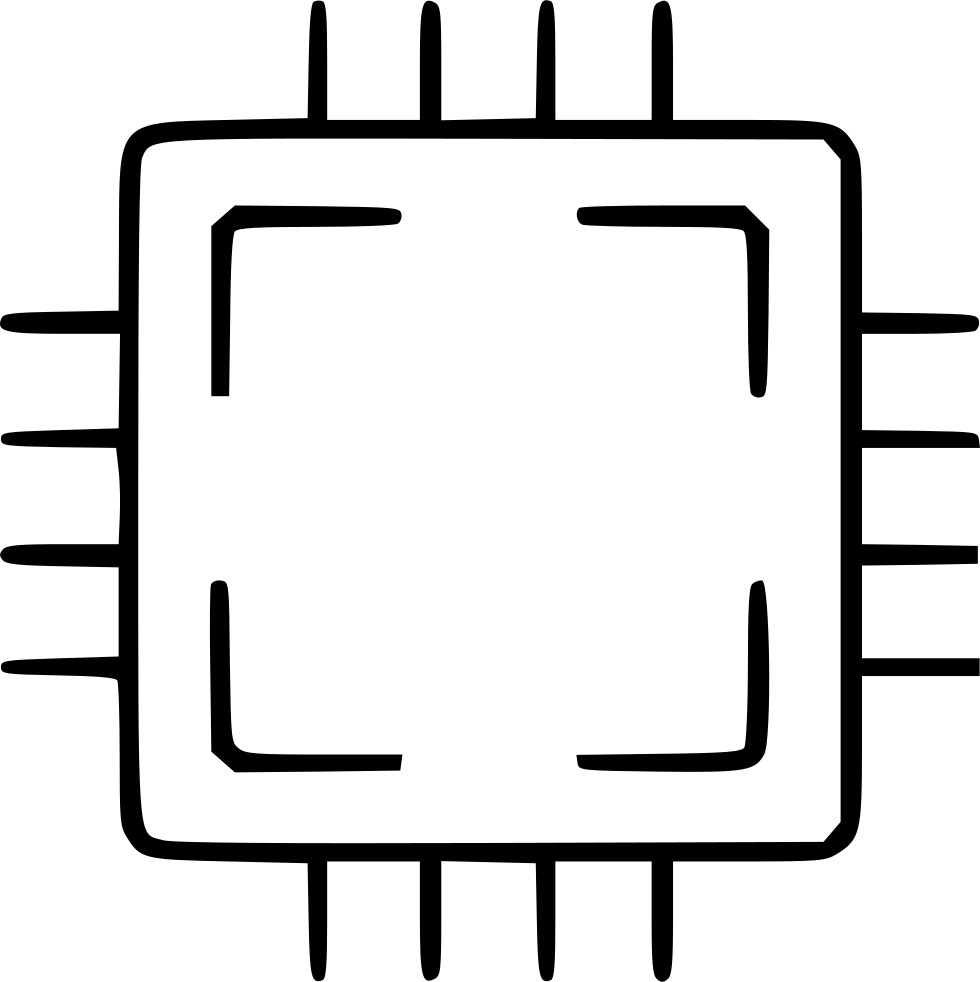 CPU, processor PNG