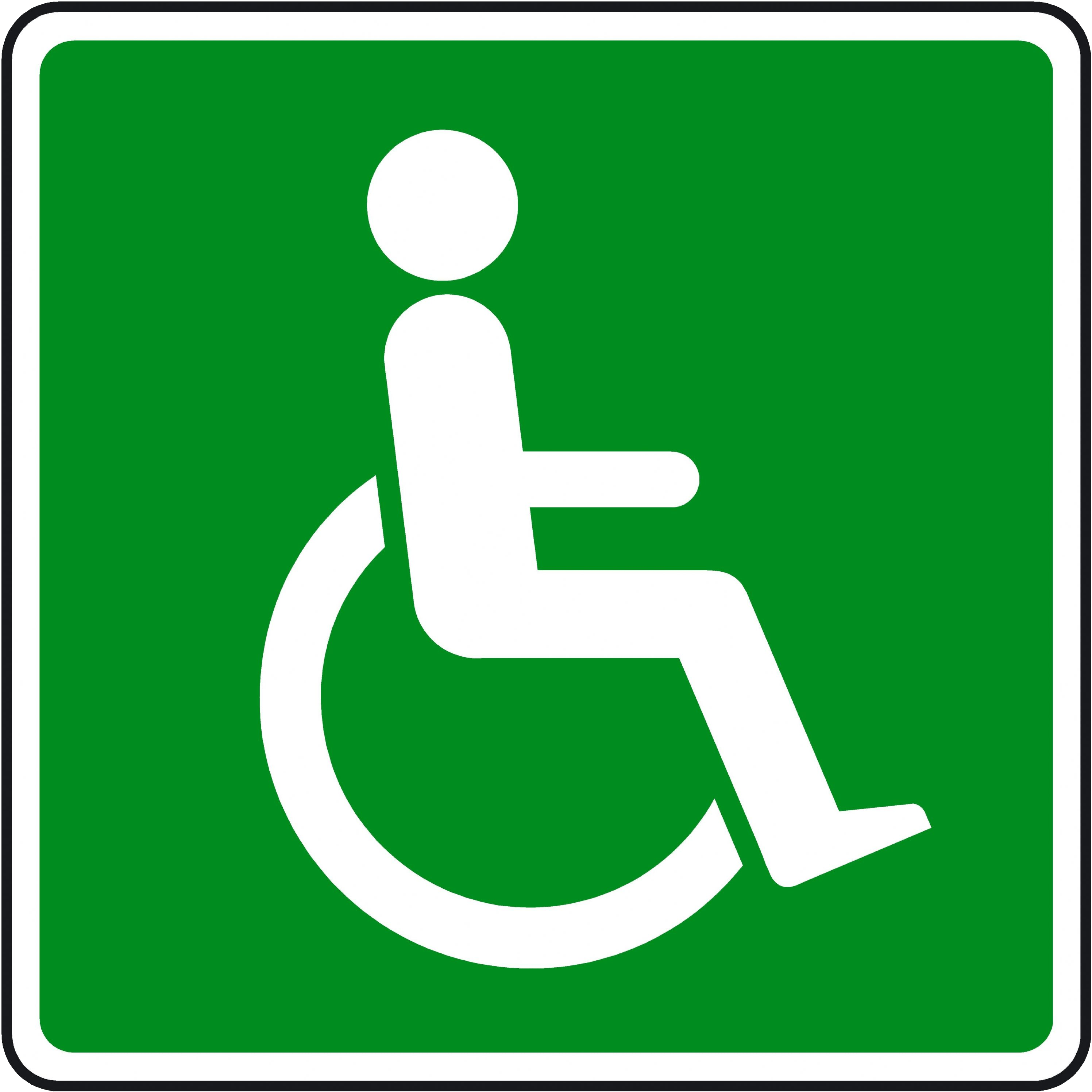 Disabled handicap symbol PNG transparent image download, size 2993x2993px