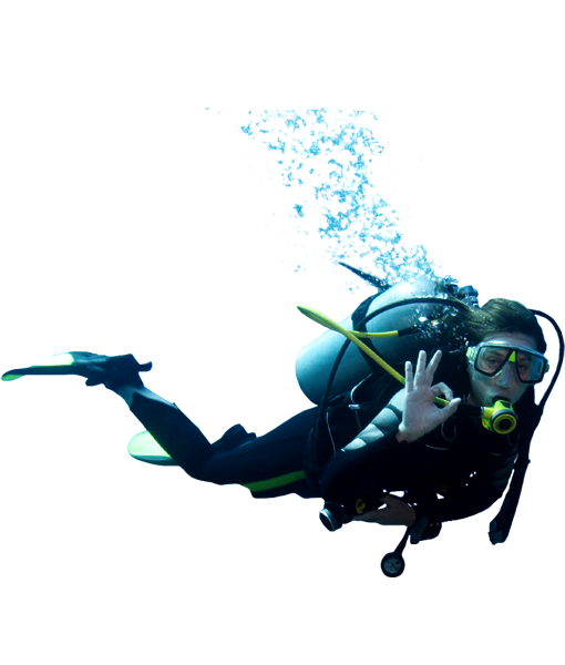Diver PNG transparent image download, size 510x600px