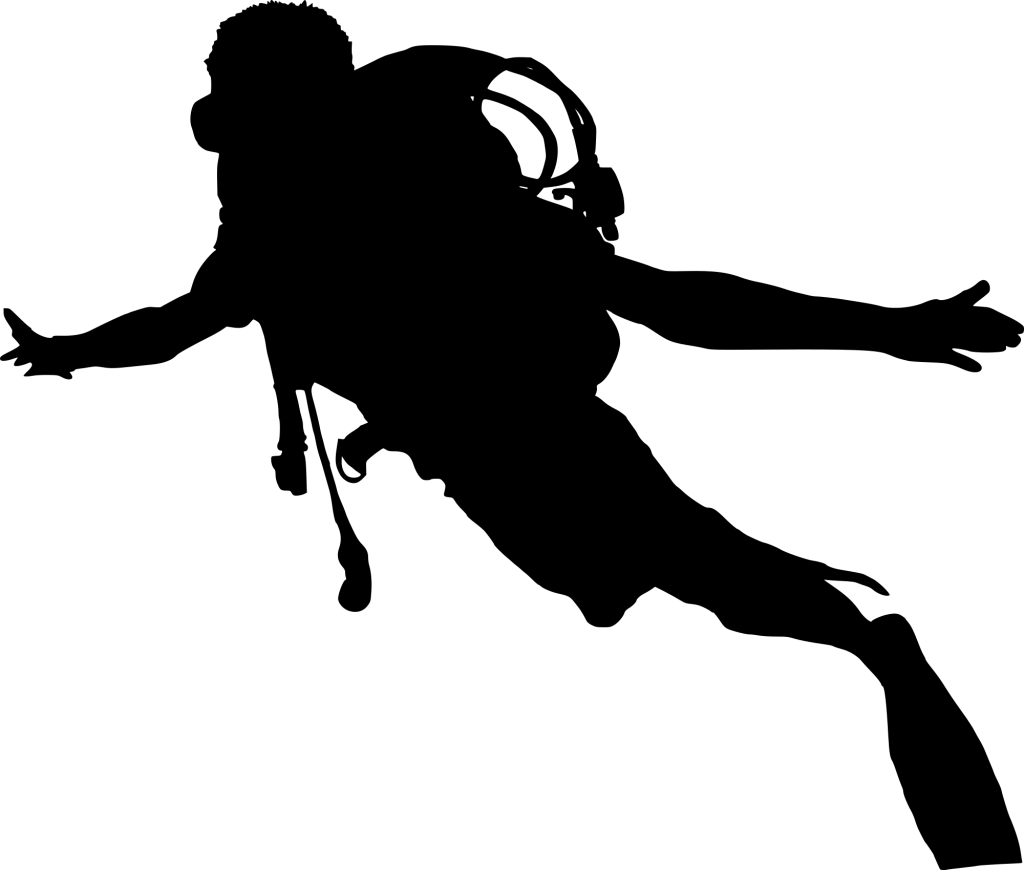 Diver PNG transparent image download, size 1024x870px