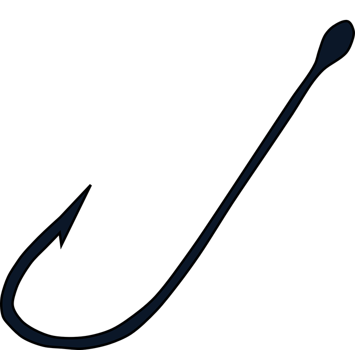 Fish hook PNG transparent image download, size 729x720px