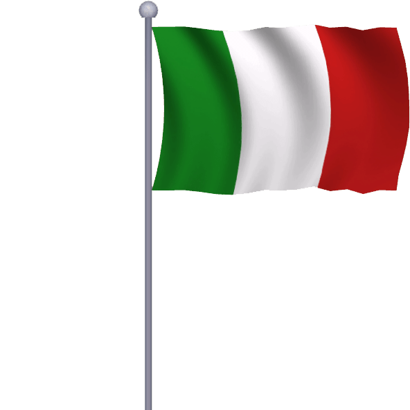 Italia flag PNG