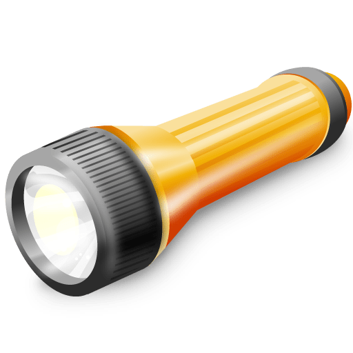Flashlight PNG transparent image download, size 512x512px