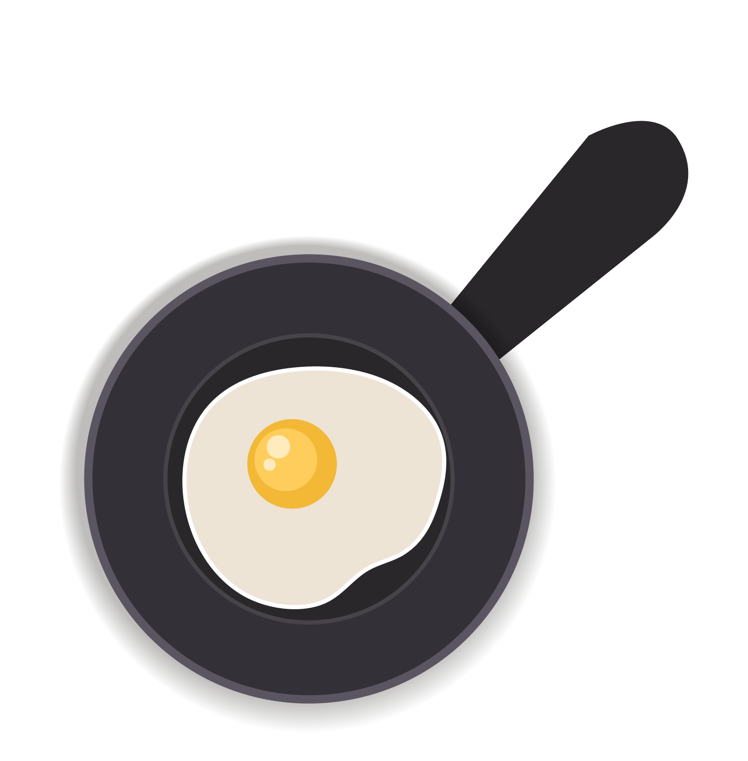 Fried egg PNG transparent image download, size 1498x1525px