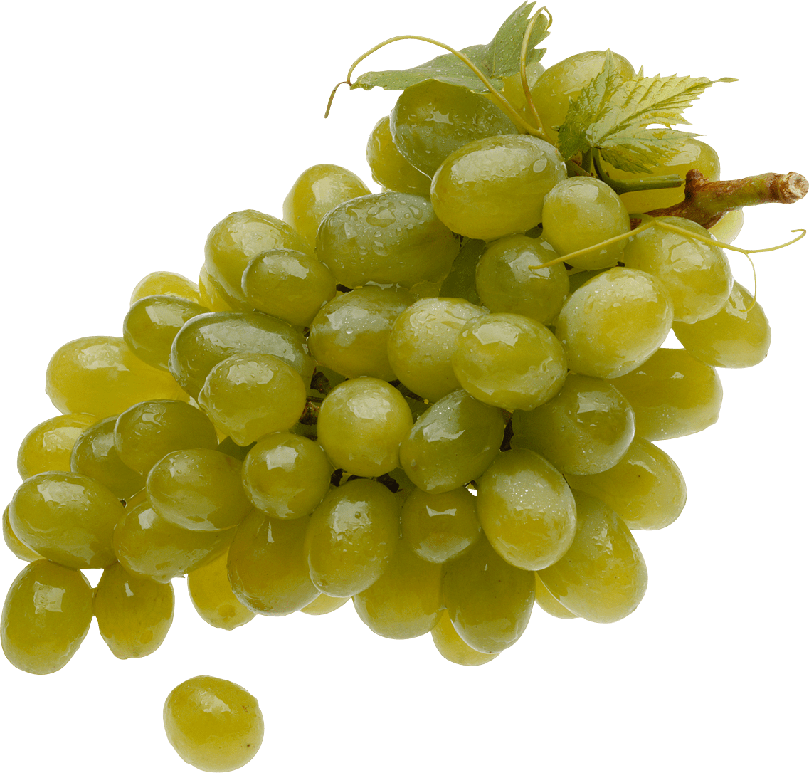 Green grape PNG image