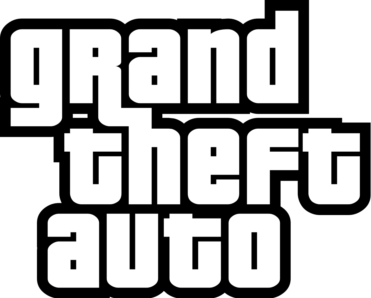 GTA 5 logo PNG transparent image download, size 1275x1024px