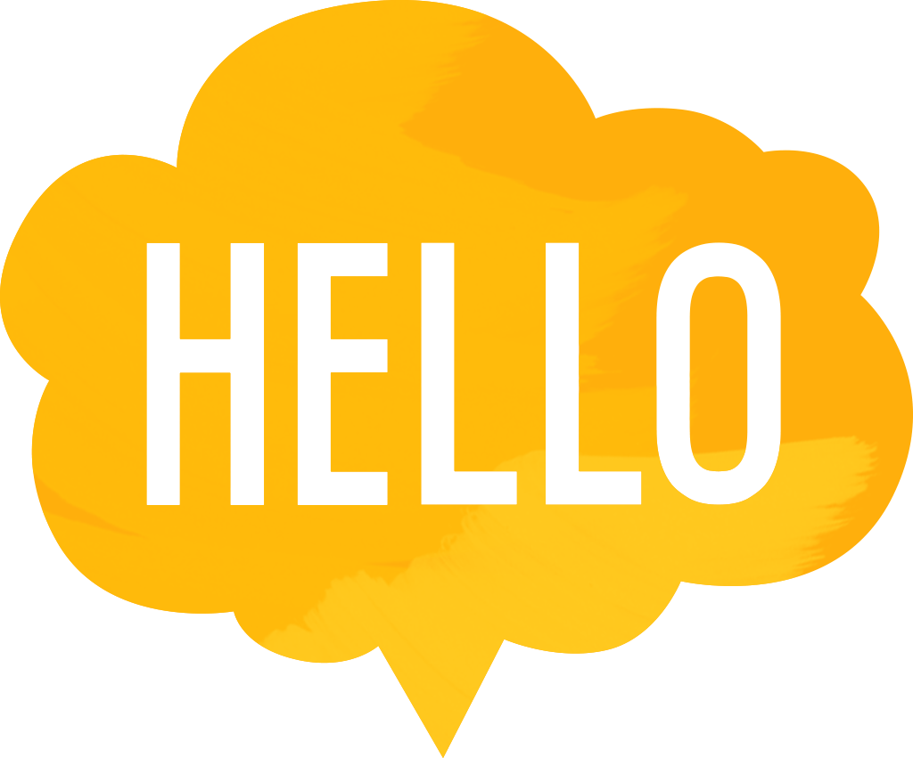 Hello word PNG images free download