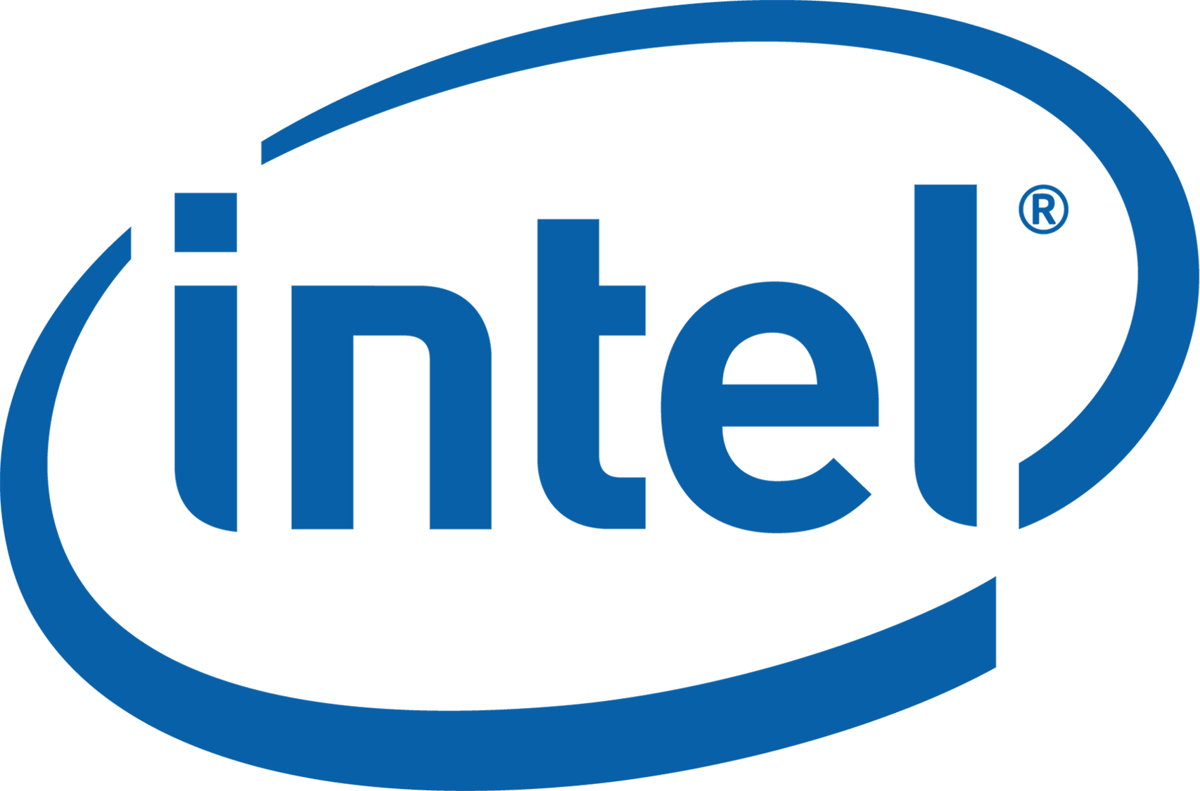 Intel logo PNG transparent image download, size 1706x1124px