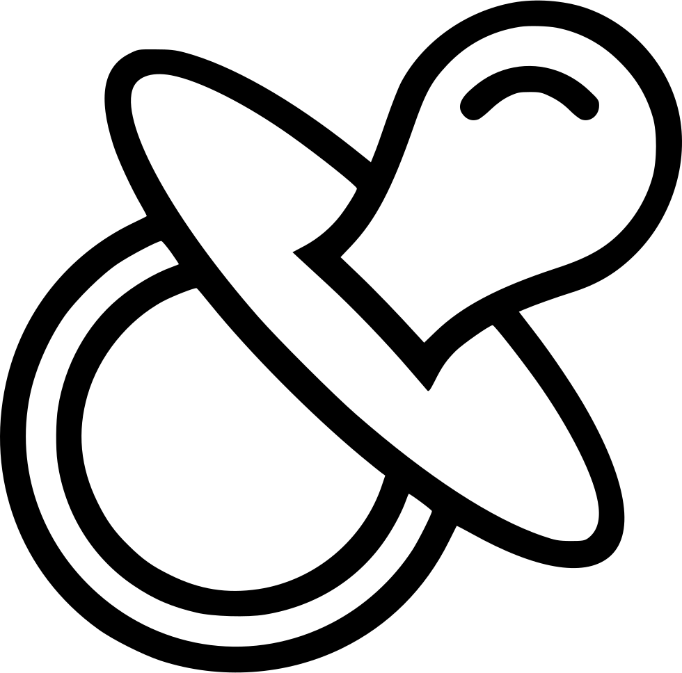 Pacifier PNG transparent image download, size 980x968px