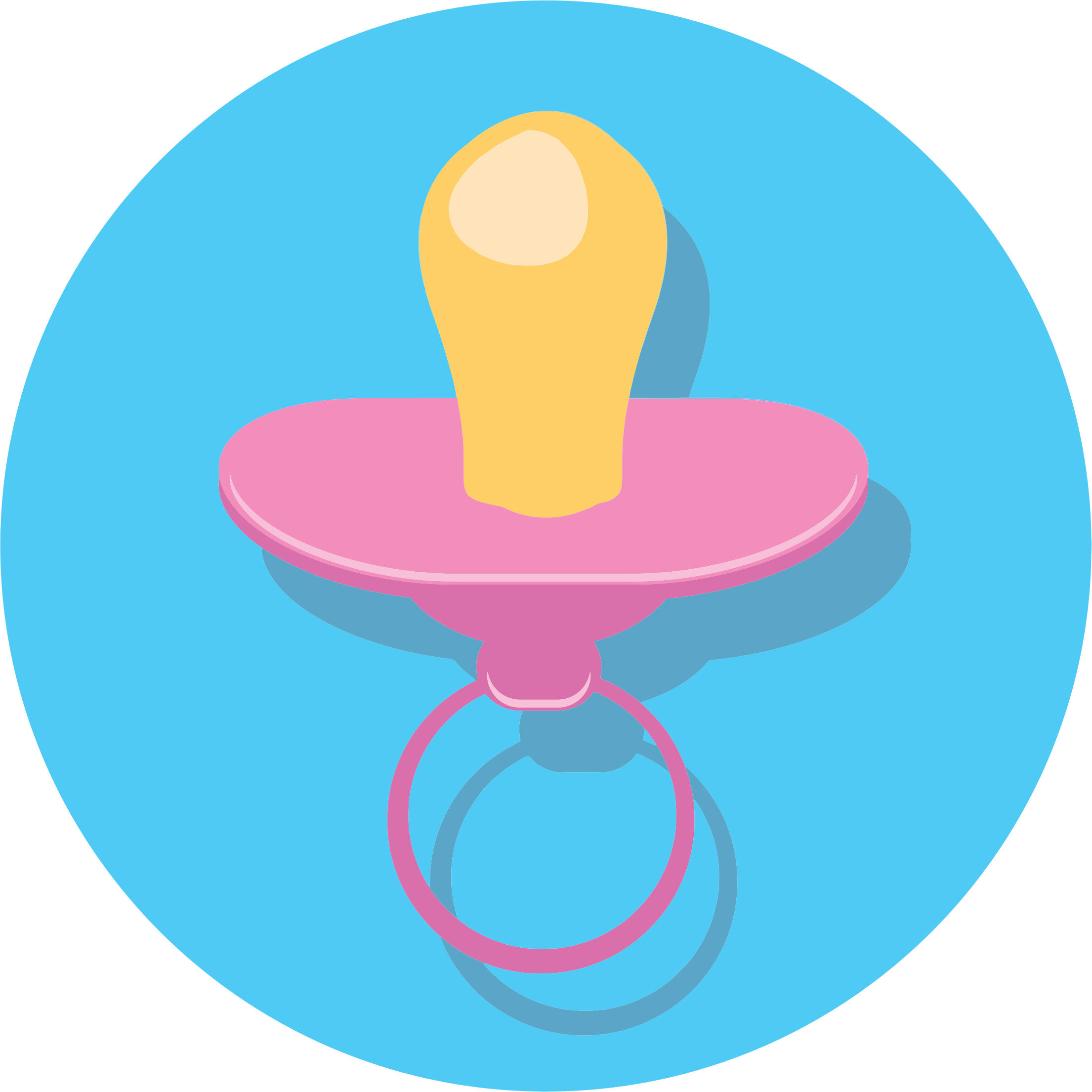 Pacifier PNG transparent image download, size 2210x2210px