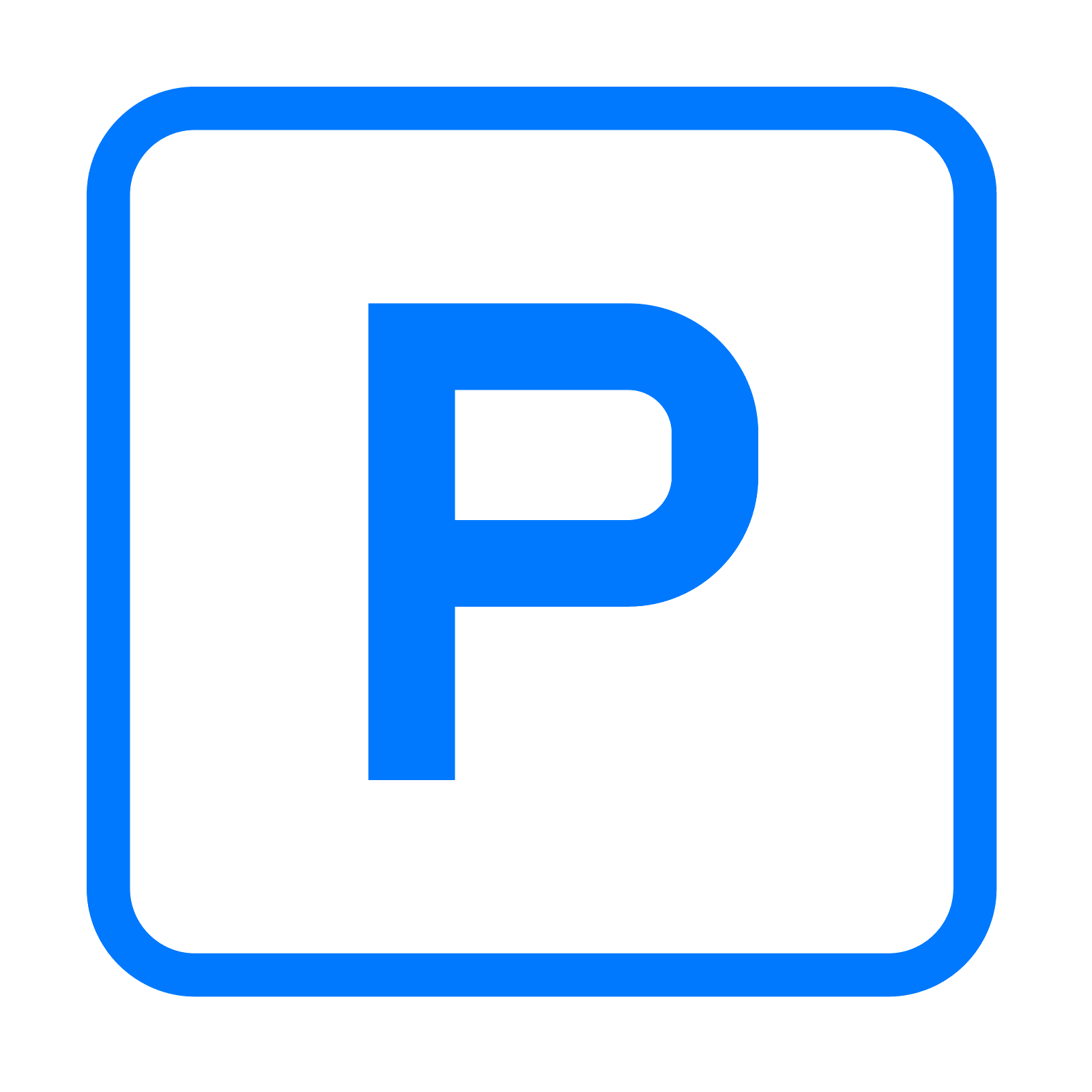 Parking symbol PNG