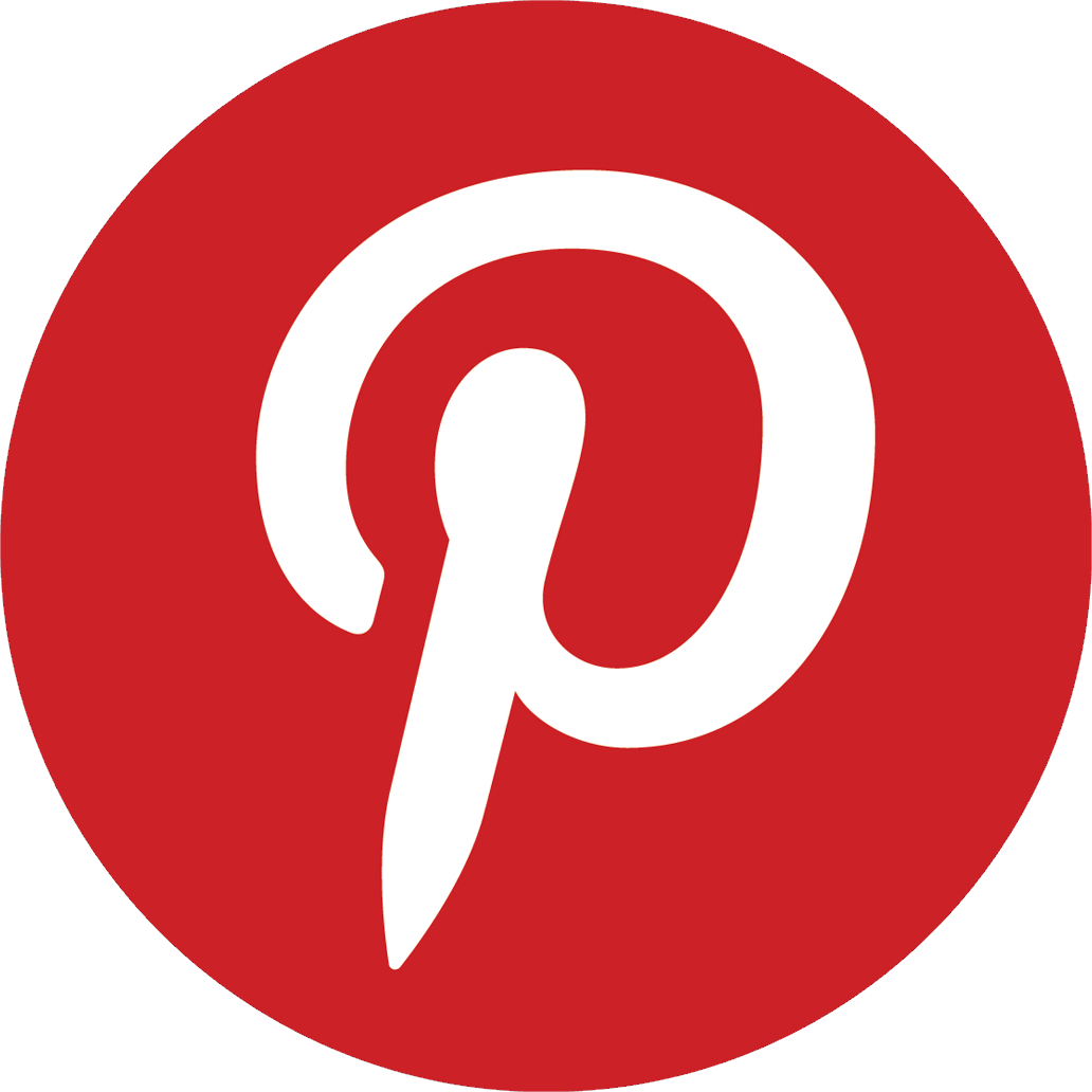 Pinterest logo PNG transparent image download, size 1032x1032px