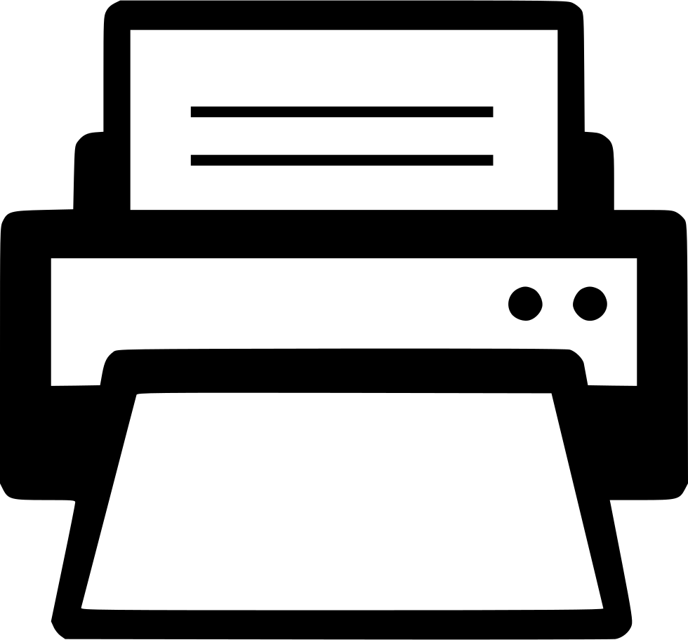 Printer PNG transparent image download, size 980x912px