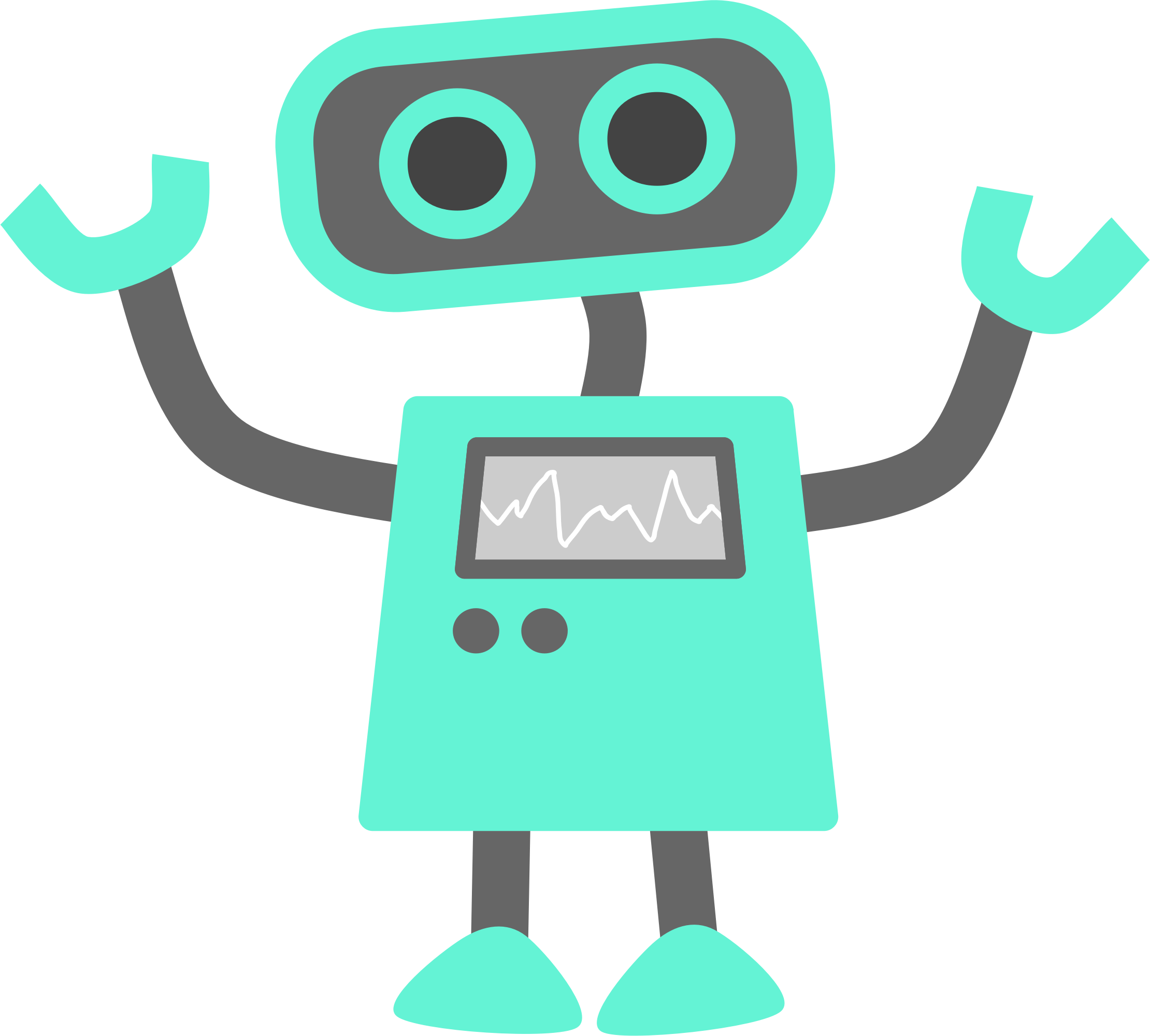 Robot PNG transparent image download, size 2220x2000px