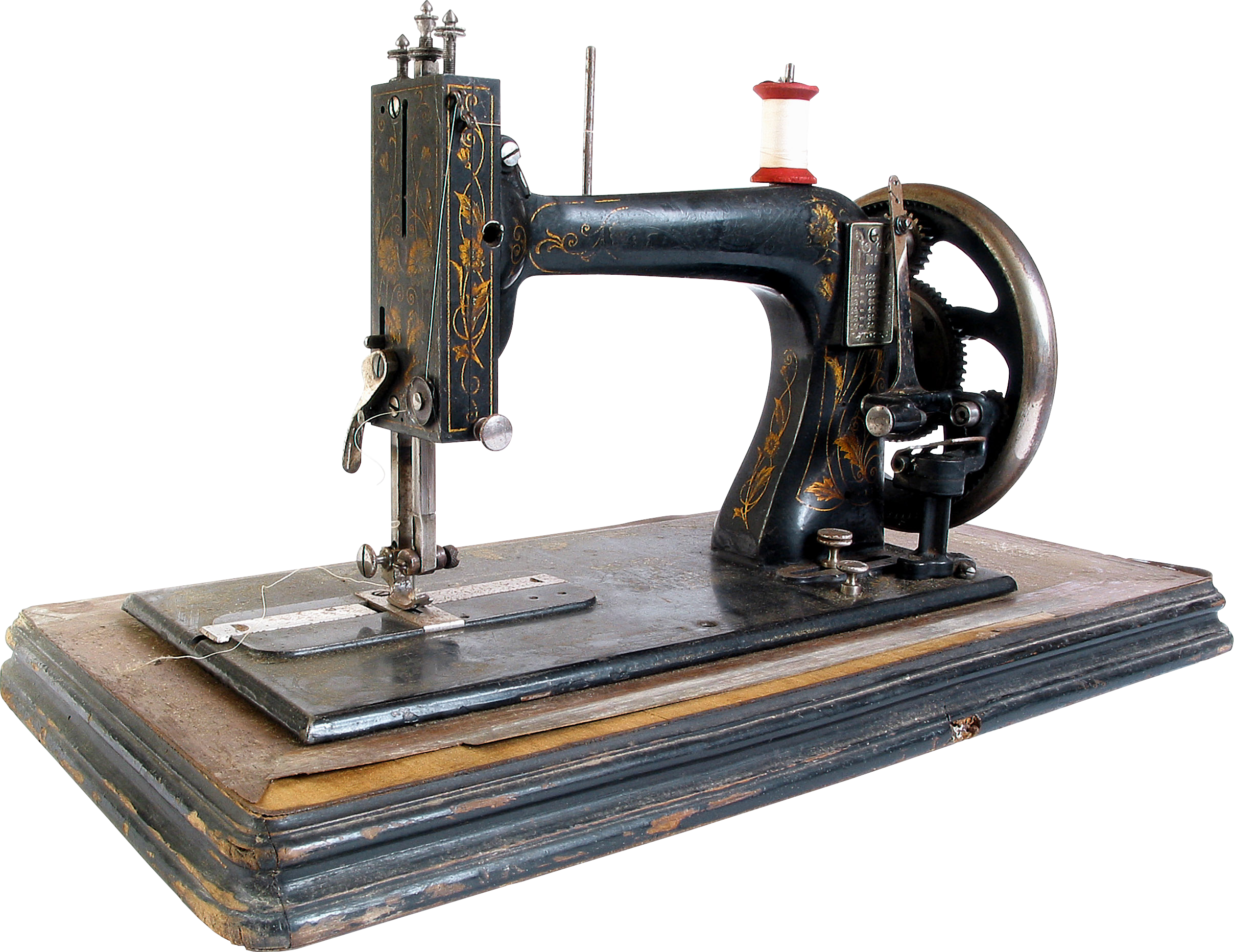 Sewing machine PNG transparent image download, size 2416x1864px