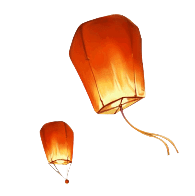 Sky lantern PNG