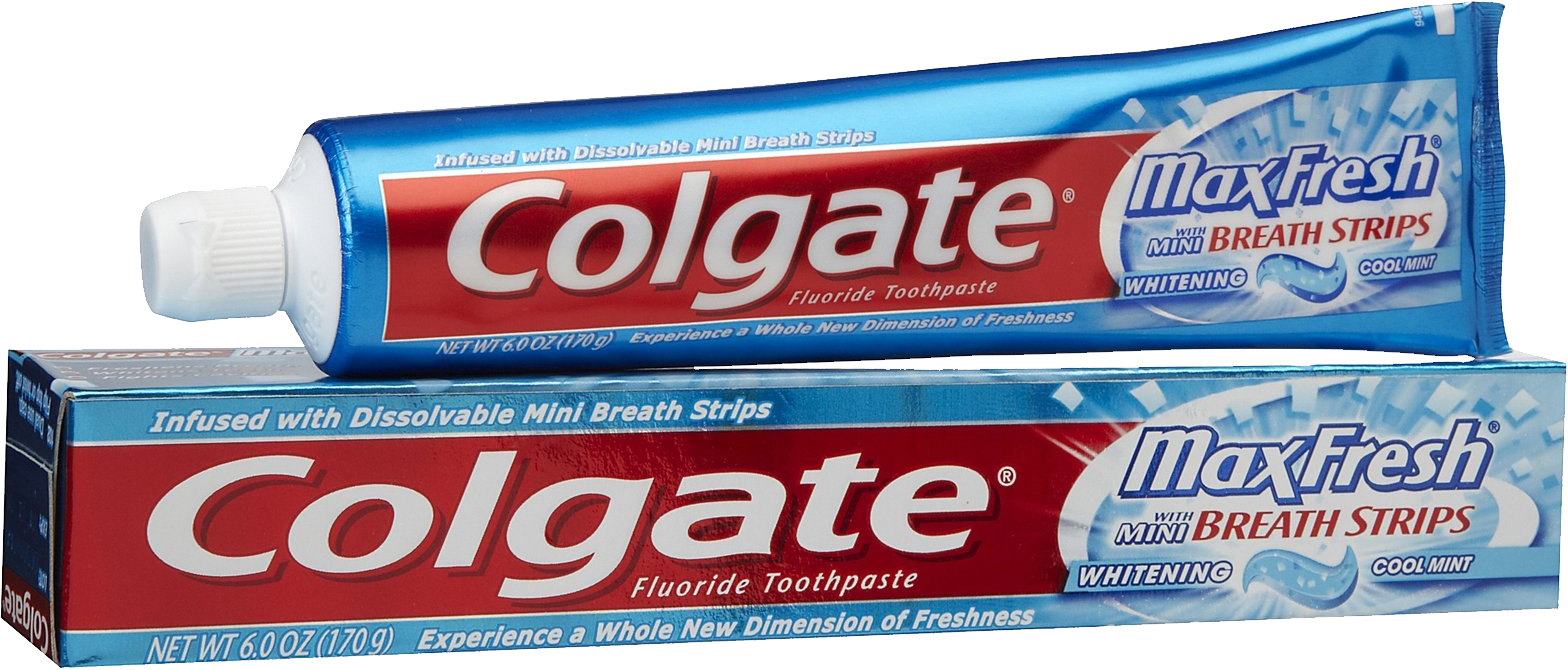 Toothpaste PNG transparent image download, size 1568x670px