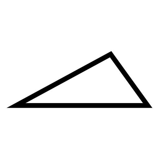 Triangle PNG transparent image download, size 512x512px