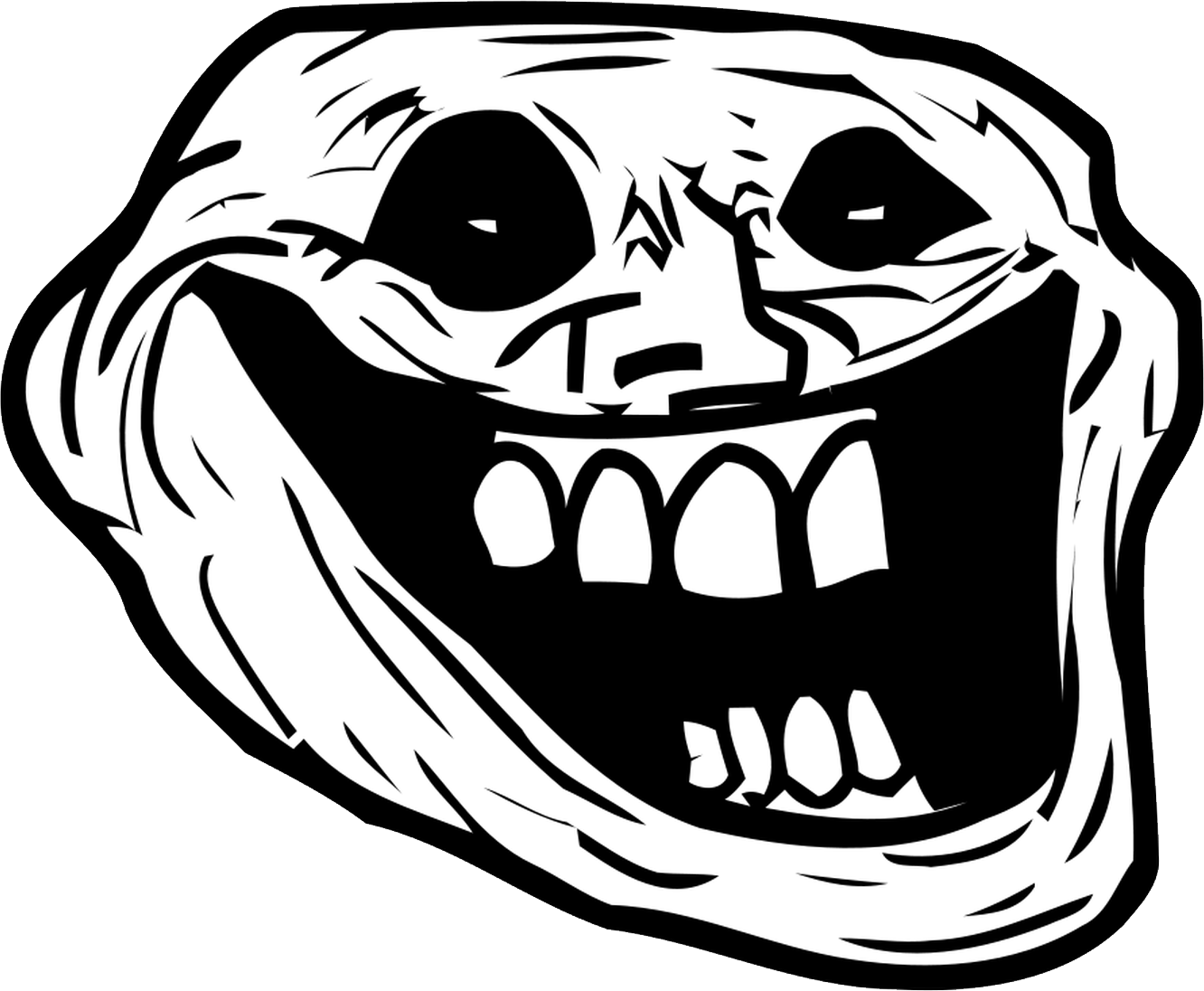 Trollface PNG images free download