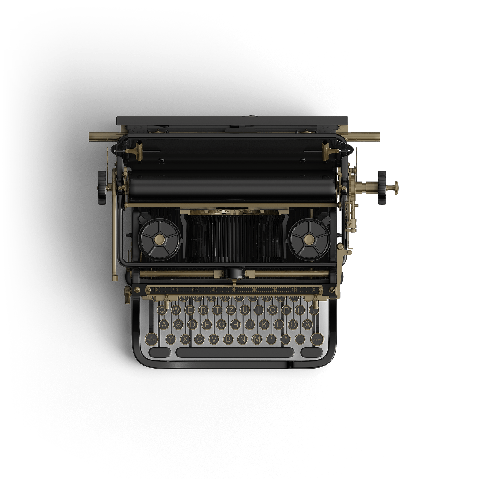 Typewriter PNG transparent image download, size 1600x1600px