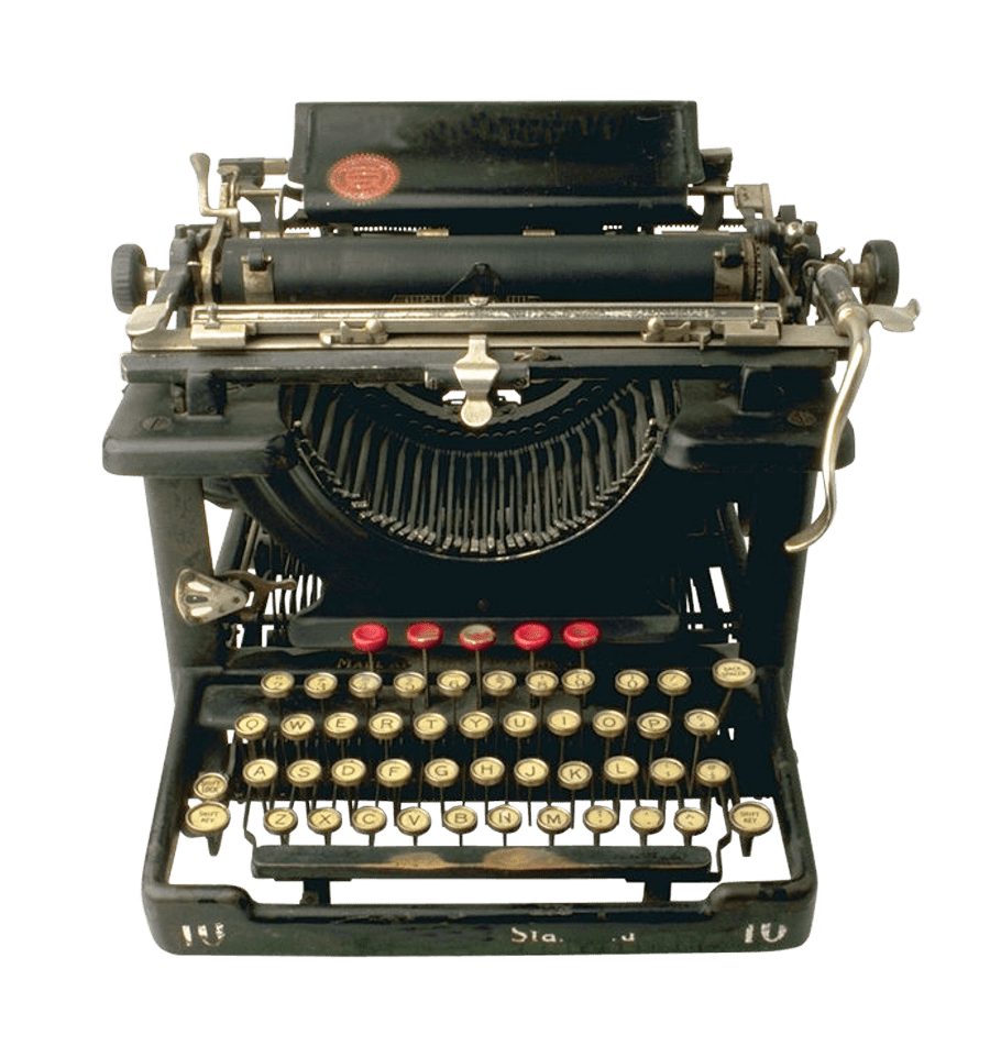 Typewriter PNG transparent image download, size 900x961px
