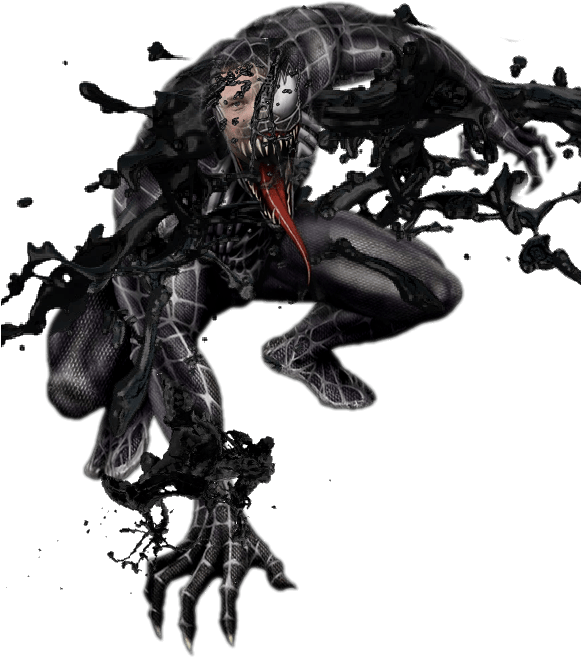 Venom PNG transparent image download, size 581x657px