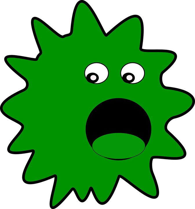 Virus PNG transparent image download, size 673x720px