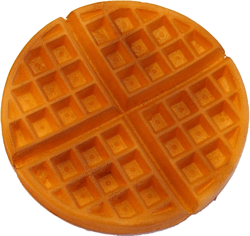 Waffle PNG transparent image download, size 869x820px