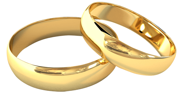Wedding rings PNG