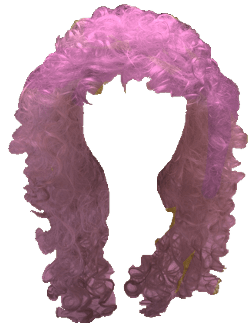 Hair wig PNG