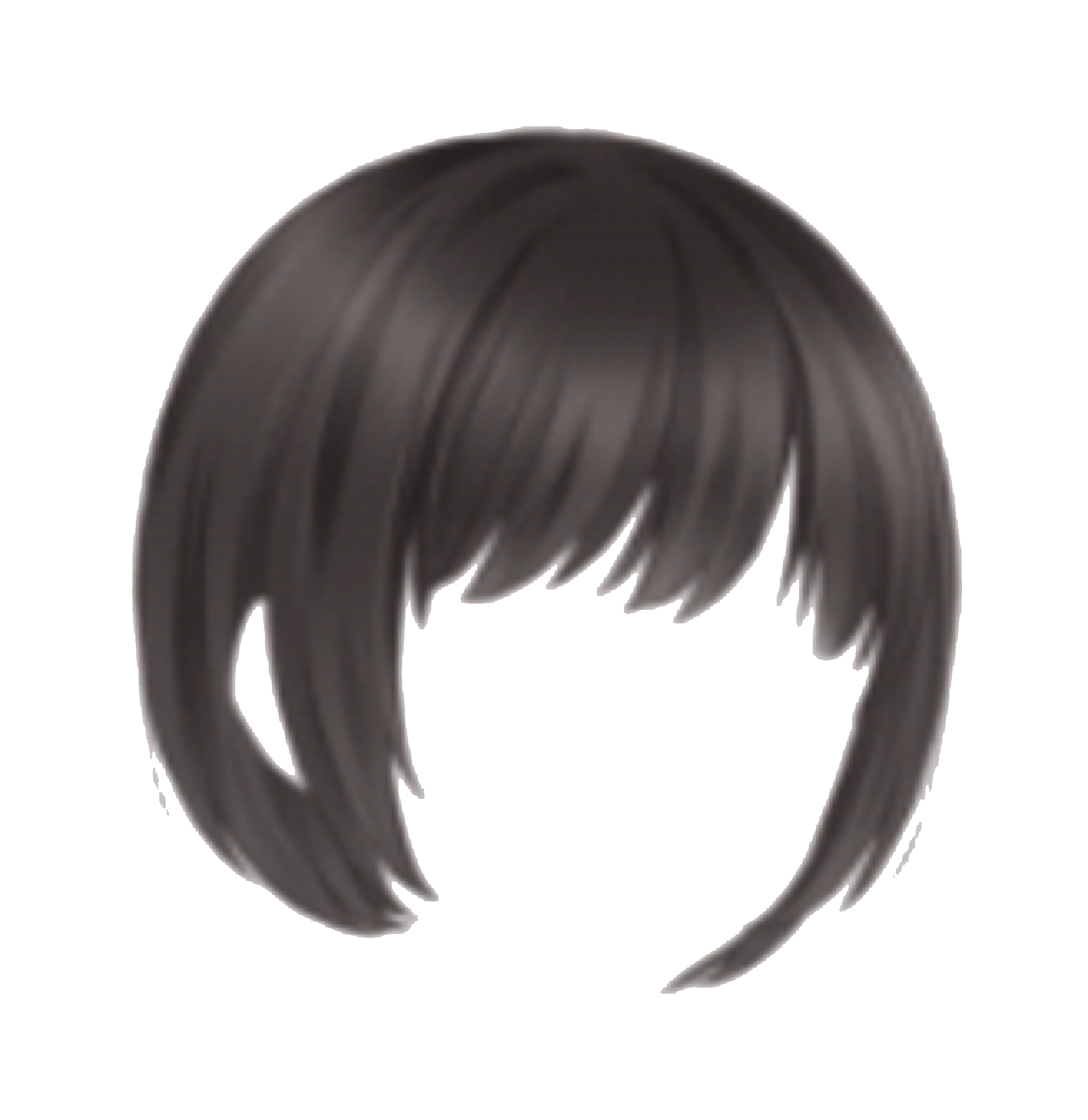 Hair wig PNG