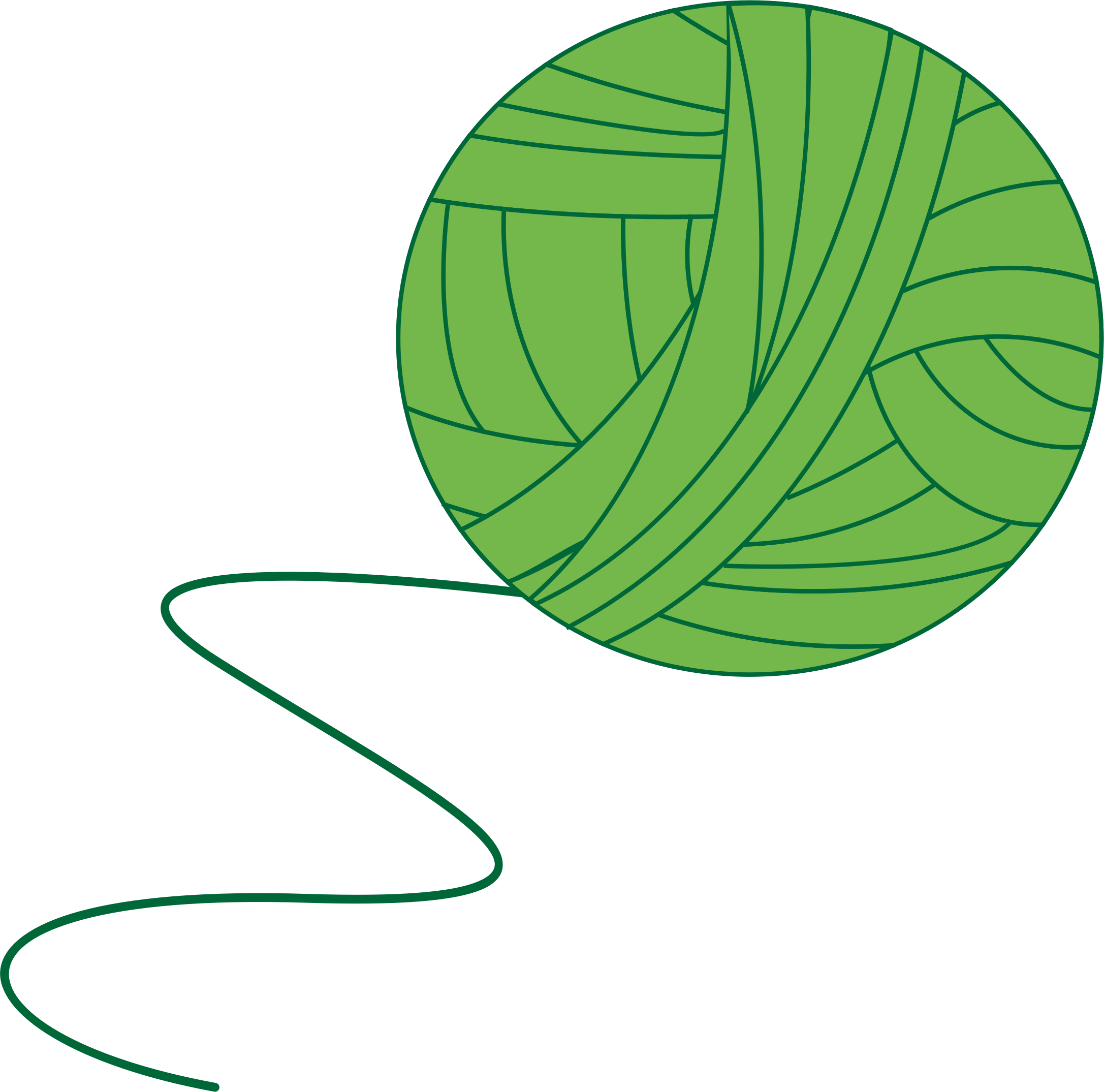 Ball yarn PNG transparent image download, size 2173x2149px