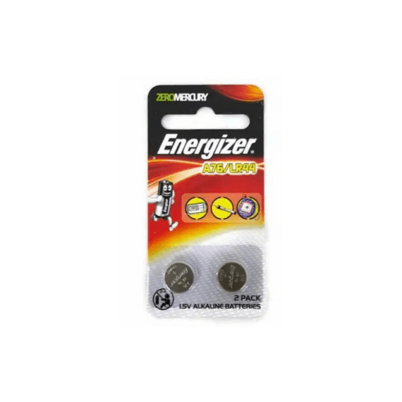 BATTERY ENERGIZER BATTERY A76 LR44 2’S/PACK Perniagaan Wee Sing