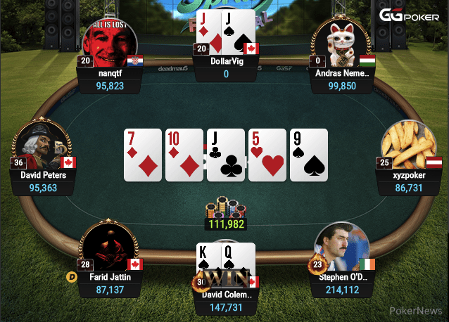 Top Set No Good for Berwick 2021 GG Spring Festival PokerNews