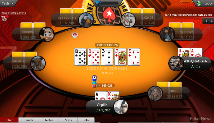 Another One Bites the Dust PokerStars SCOOP 2021 PokerNews