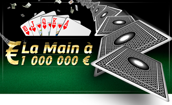 PMU Poker Une quinte flush royale à 1.000.000€ PokerNews
